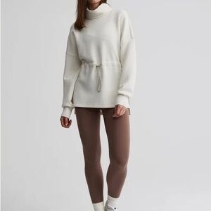 Varley Freya Sweatshirt in Egret
